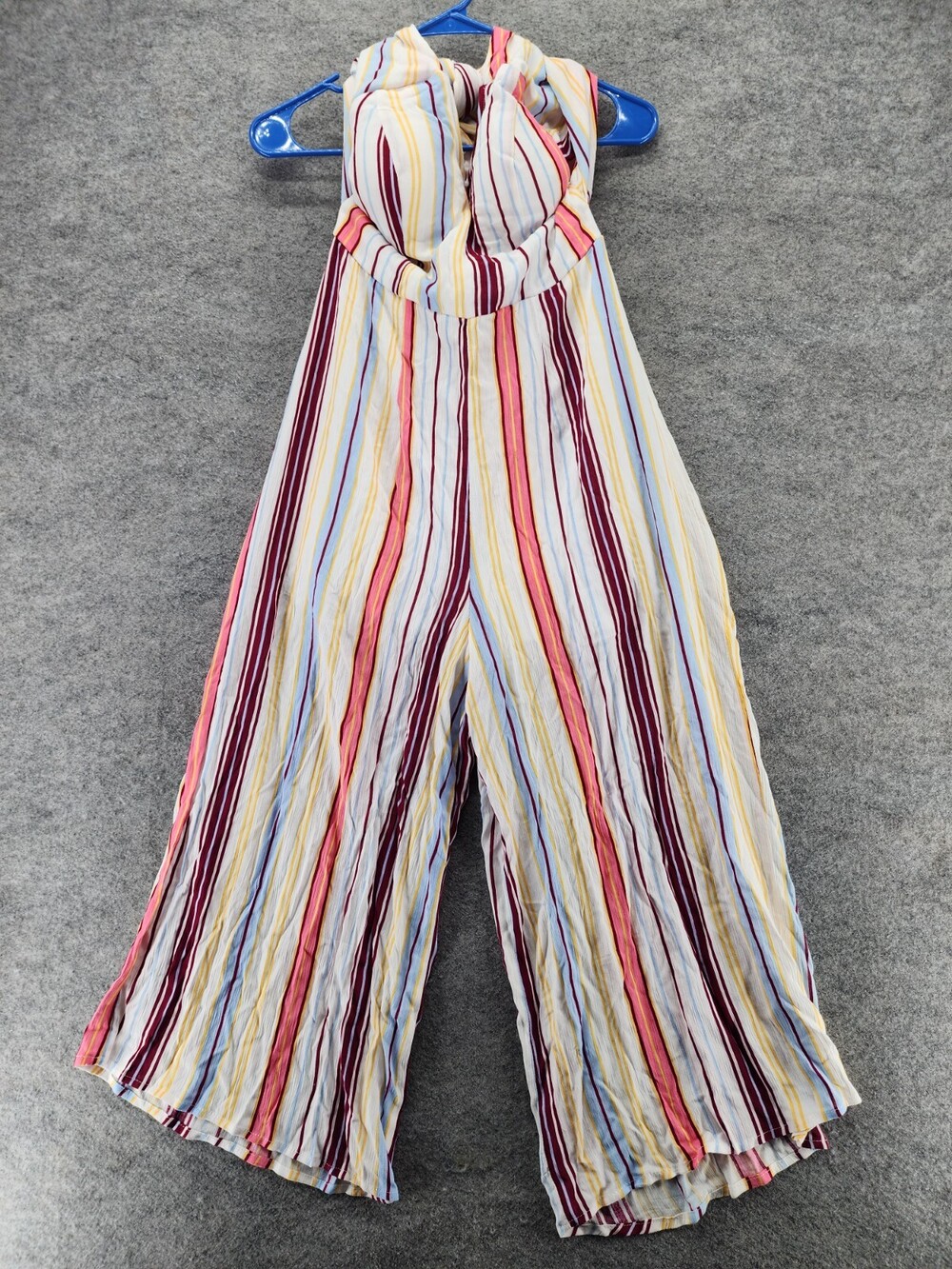 Rue 21 Jumpsuit Womens Small Halter Sleeveless Striped
